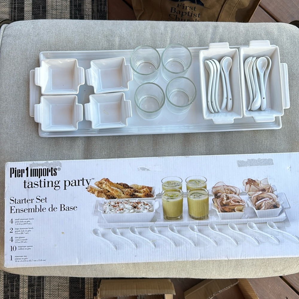 Pier One Tasting set